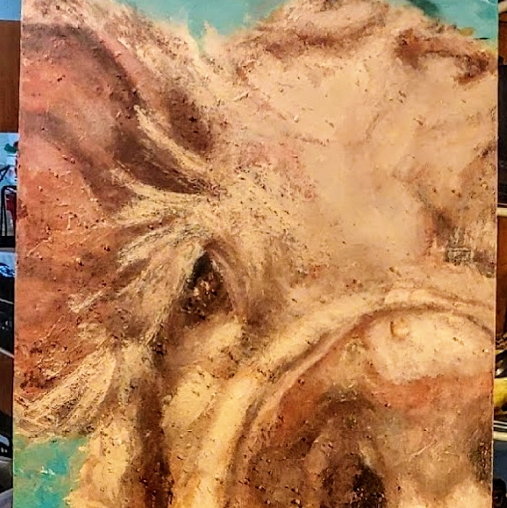 Acrylic/mixed media on canvas